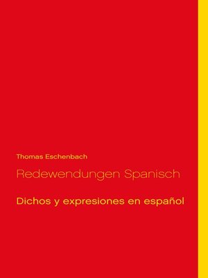 cover image of Redewendungen Spanisch